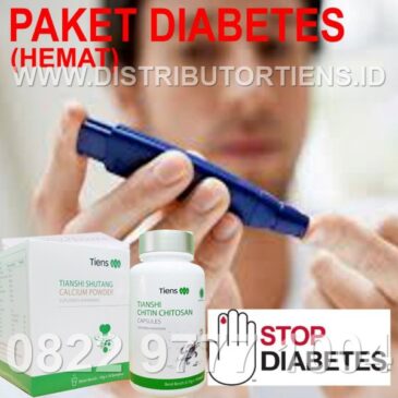 Paket Diabetes Hemat Tiens | Tianshi Mengatasi Kencing Manis | Calcium Shutang & Chitosan