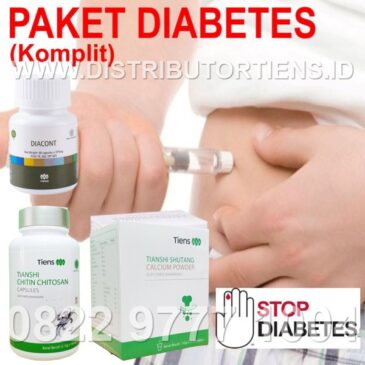 Paket Diabetes Tiens Calcium Shutang, Chitin Chitosan & Diacont Tiens | Kencing Manis